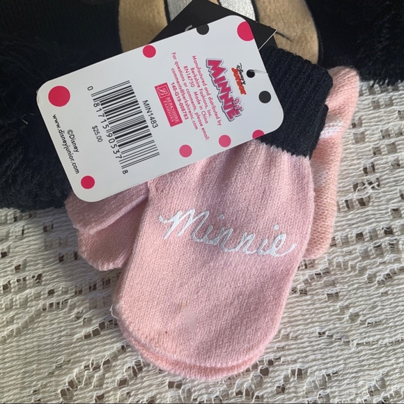 NWT, Disney Minnie Mouse Hat and Gloves Set - Picture 9 of 9
